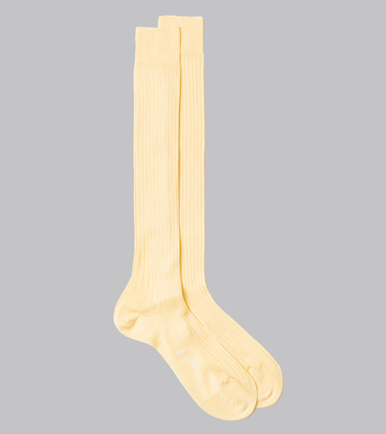 Bryceland's Cotton Socks Yellow