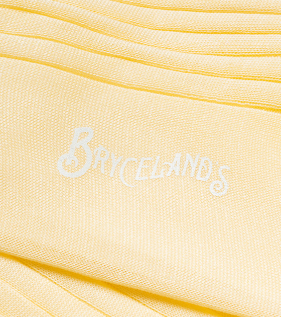 Bryceland's Cotton Socks Yellow