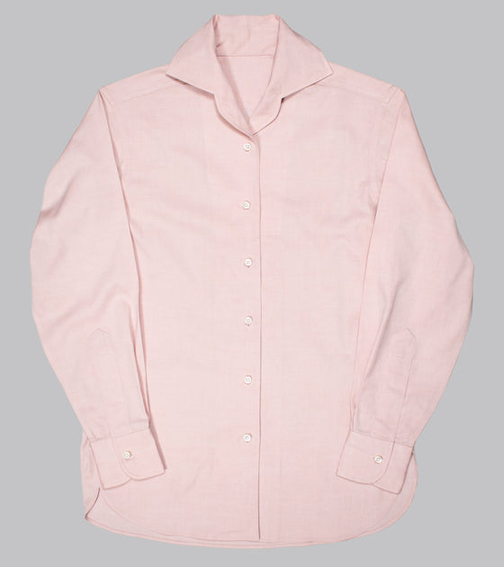 Bryceland's Made-To-Order Cuban Collar Shirt Pink