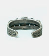 Red Rabbit Three-Stone Turquoise Cuff