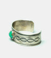 Red Rabbit Triangle Turquoise Cuff