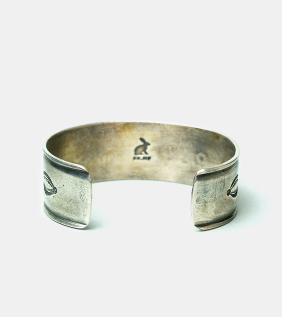Red Rabbit Triangle Turquoise Cuff