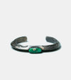 Red Rabbit Oval Turquoise Cuff
