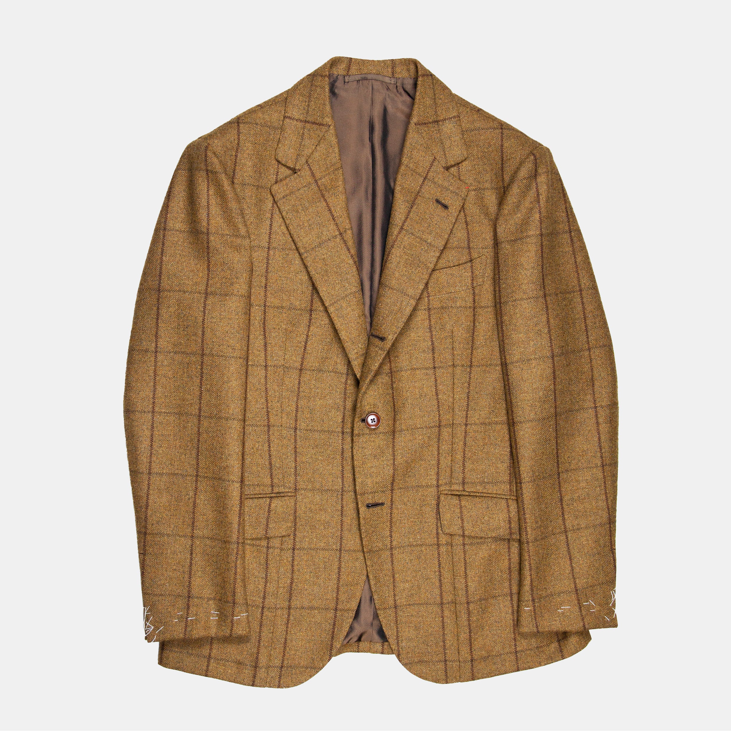 Sartoria Amato ,dalcuoreジャケット Dalcuore Single Breasted Jacket Donegal – Bryceland's