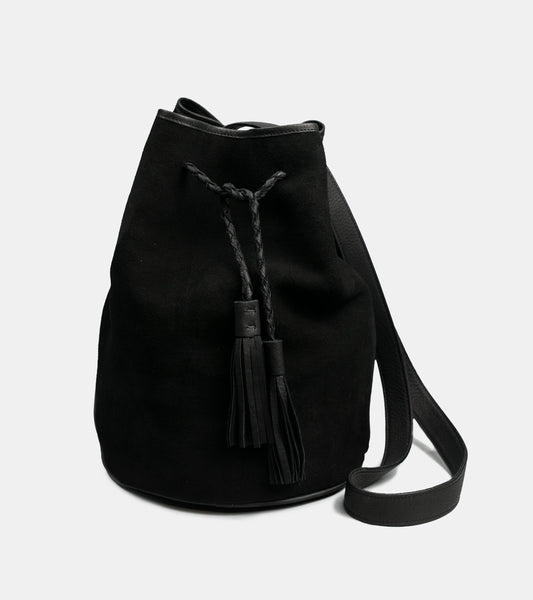 Deerskin Crossbody Bag Black – Bryceland's