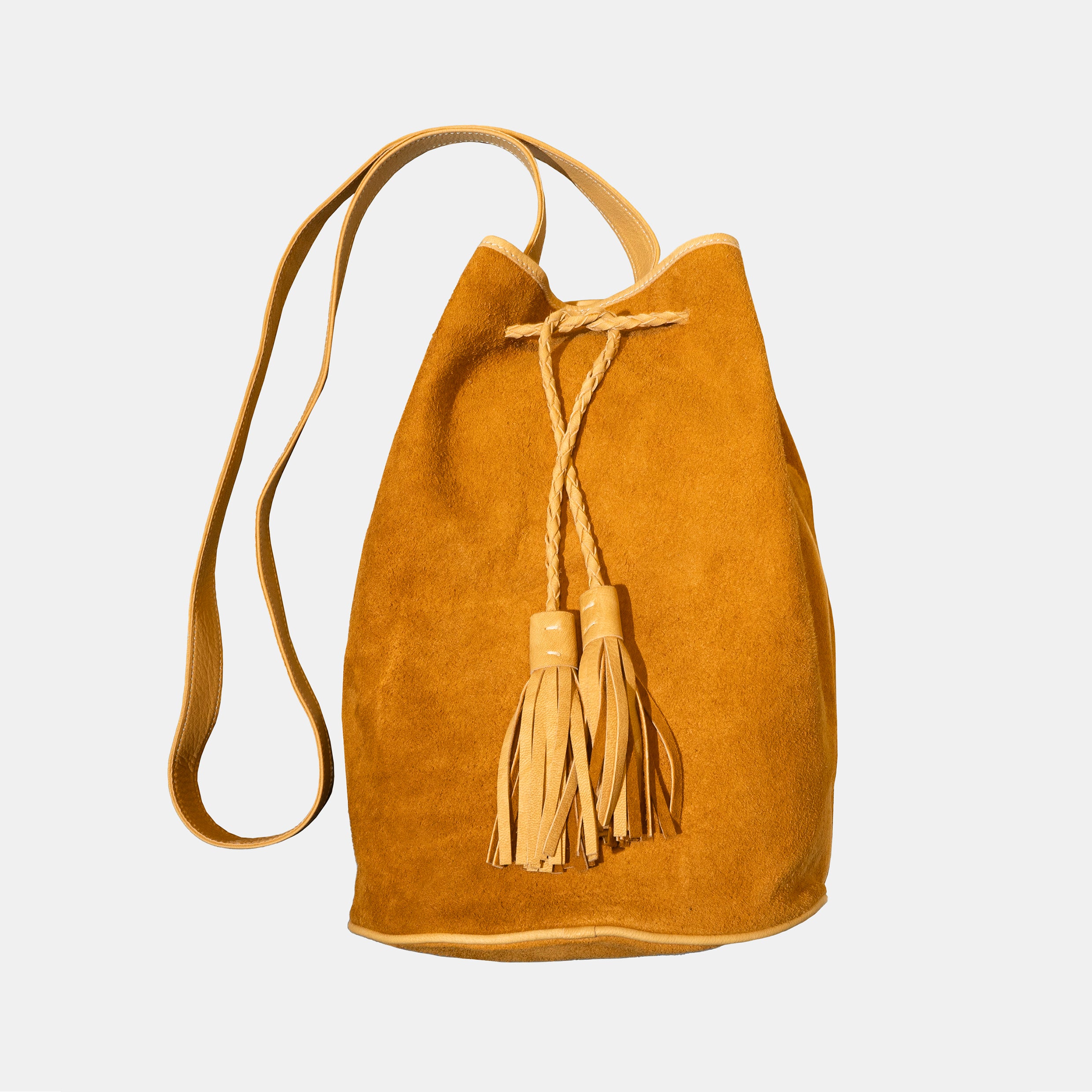 Deerskin Crossbody Bag Brown – Bryceland's