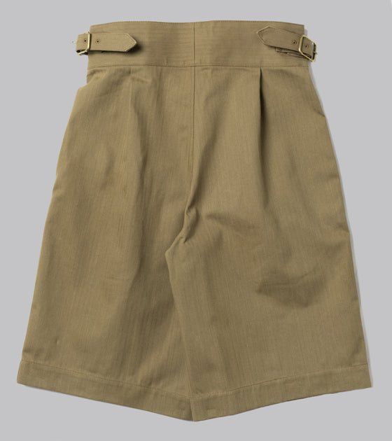 Bryceland's Gurkha Shorts HBT Olive