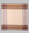 Simonnot Godard Arlequin Handkerchief Brown
