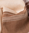Simonnot Godard Arlequin Handkerchief Brown