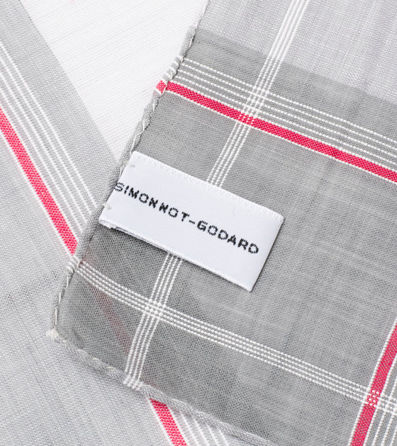 Simonnot Godard Villedieu Handkerchief Grey