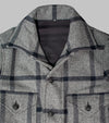 Bryceland's Hunting Jacket Black/Grey Check Wool