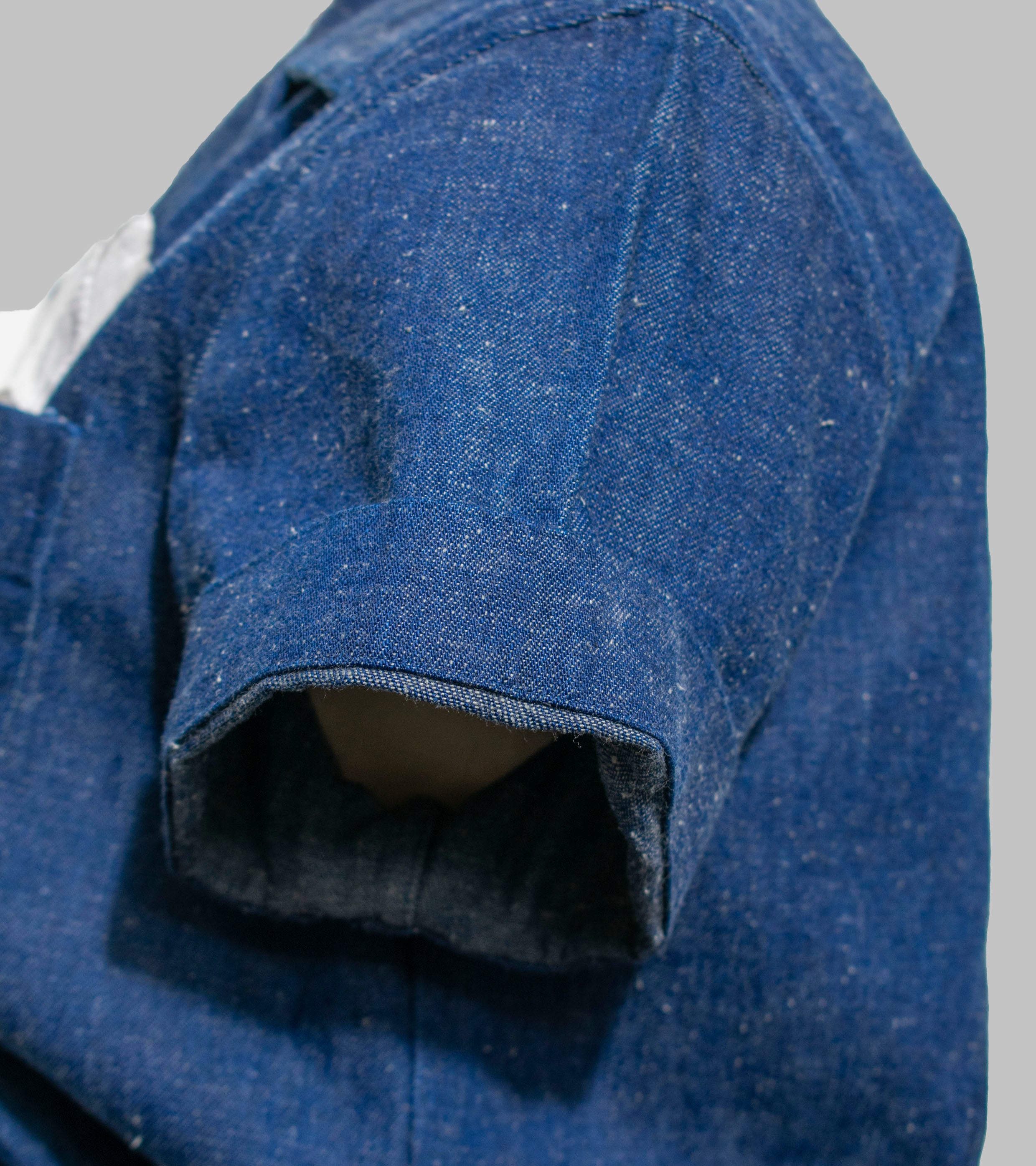 【Anyone more】Denim Collar Line Setup Set DENIM SHIRT AND RIB KNIT T-SHIRT SET - Blue | ZARA Canada
