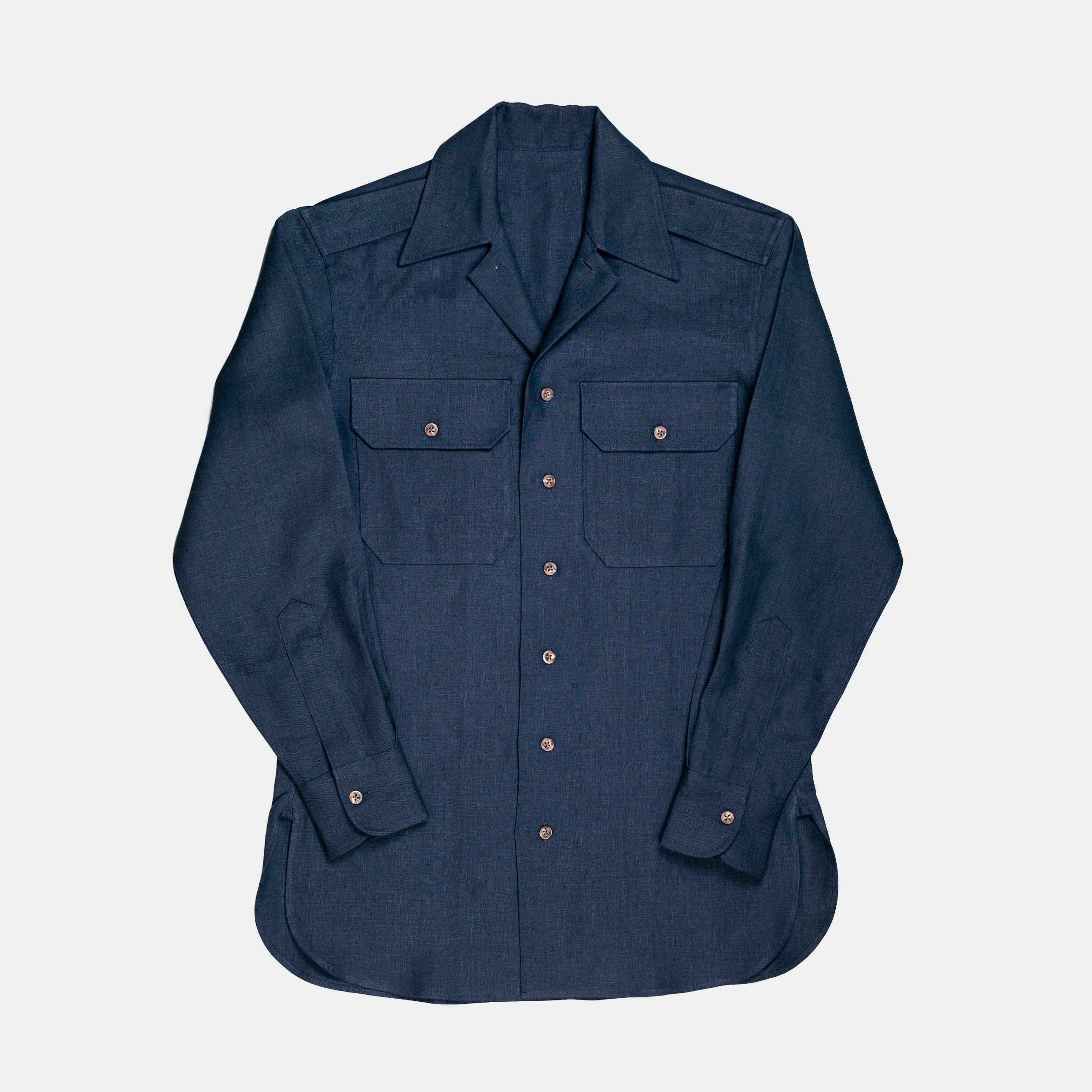 Bryceland's Officer Shirt Black サイズ15 dsc4235_grande.jpg?v=1682506043