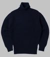 Bryceland's RAF Rollneck Pullover Navy