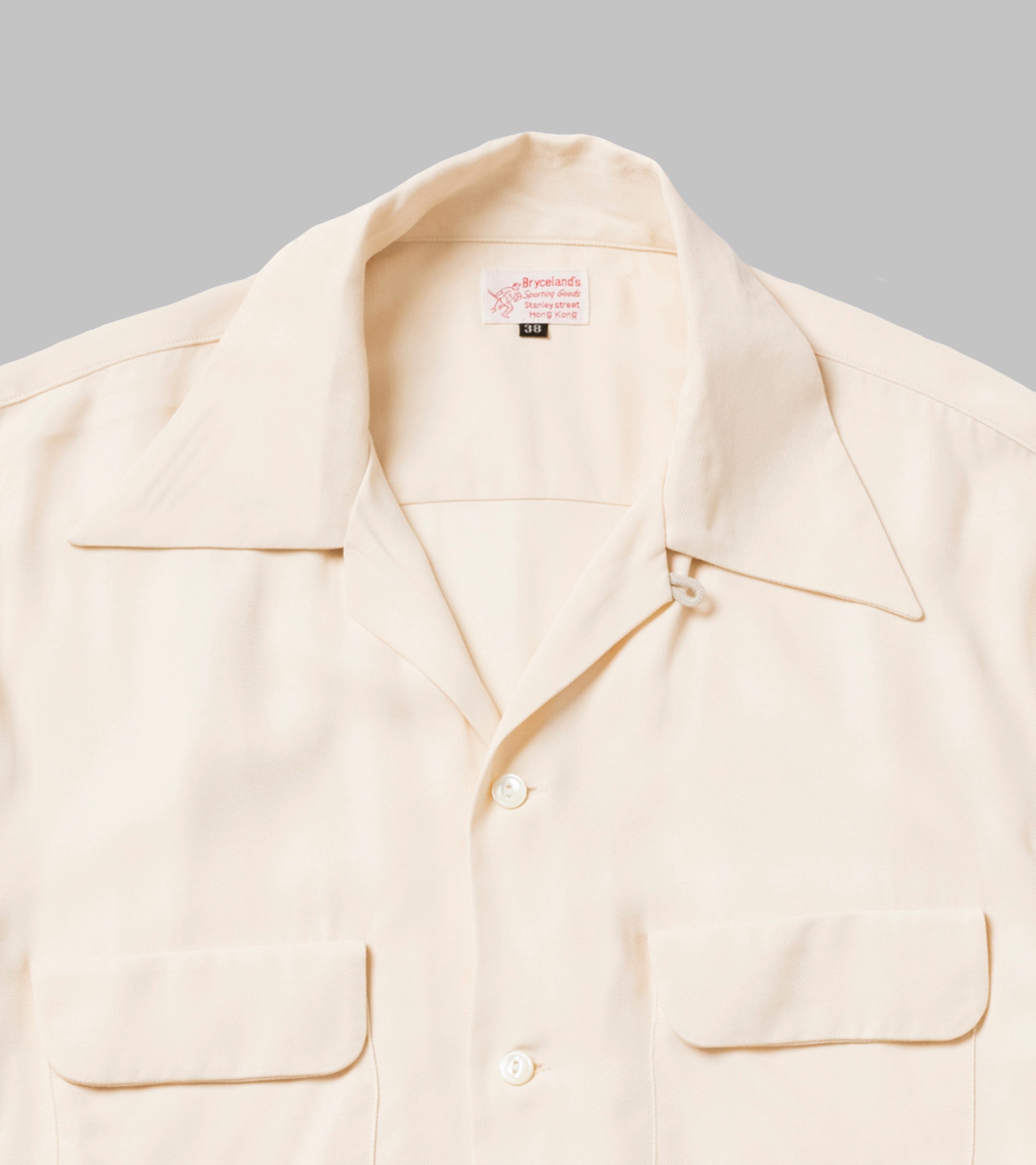 Rayon Shirt Cream – Bryceland's