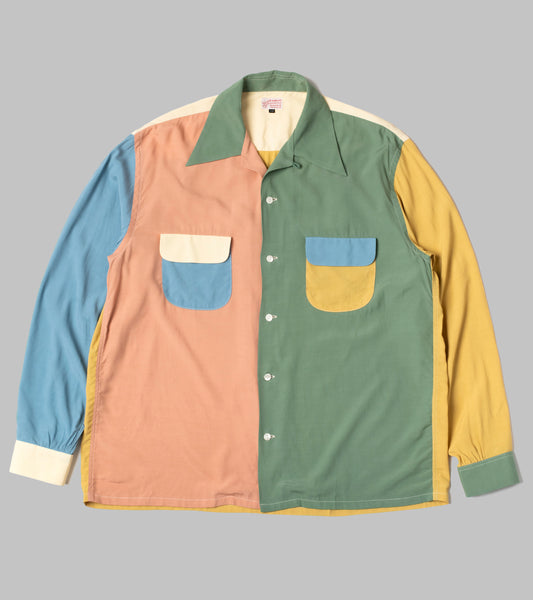 Bryce Landsクリーム色 長袖シャツ フロントポケット付き Rayon Shirt Cream – Bryceland's