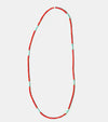 Red Rabbit Red & Turquoise Bead Necklace