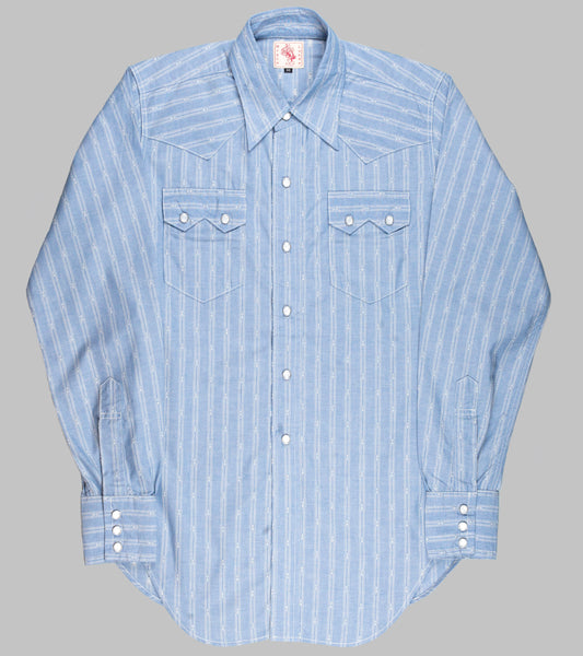 Sawtooth Westerner Shirt Denim | Bryceland's & Co.