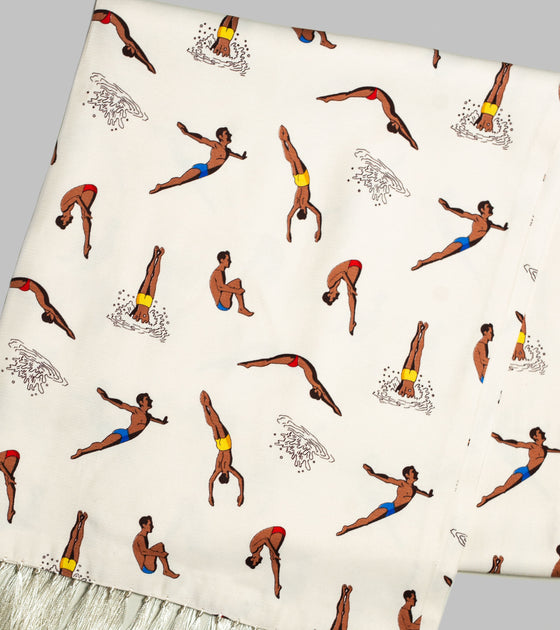 Bryceland's Rayon Scarf Diving