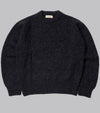 Bryceland's Shaggy Shetland Sweater Charcoal