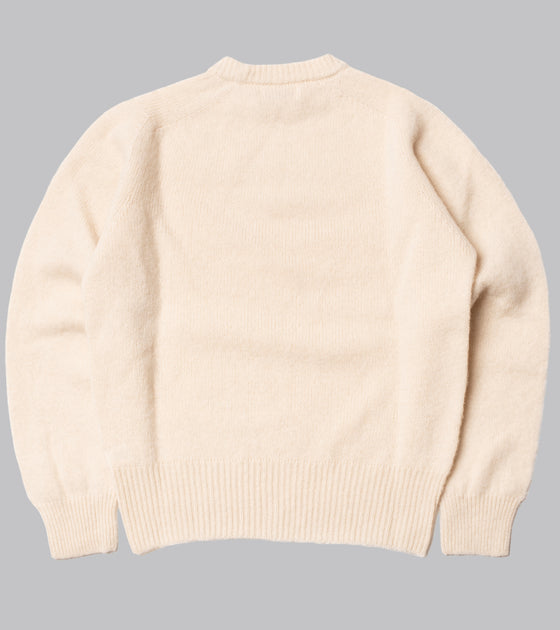 Bryceland's Shaggy Shetland Sweater Cream