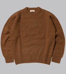 Bryceland's Shaggy Shetland Sweater Pecan