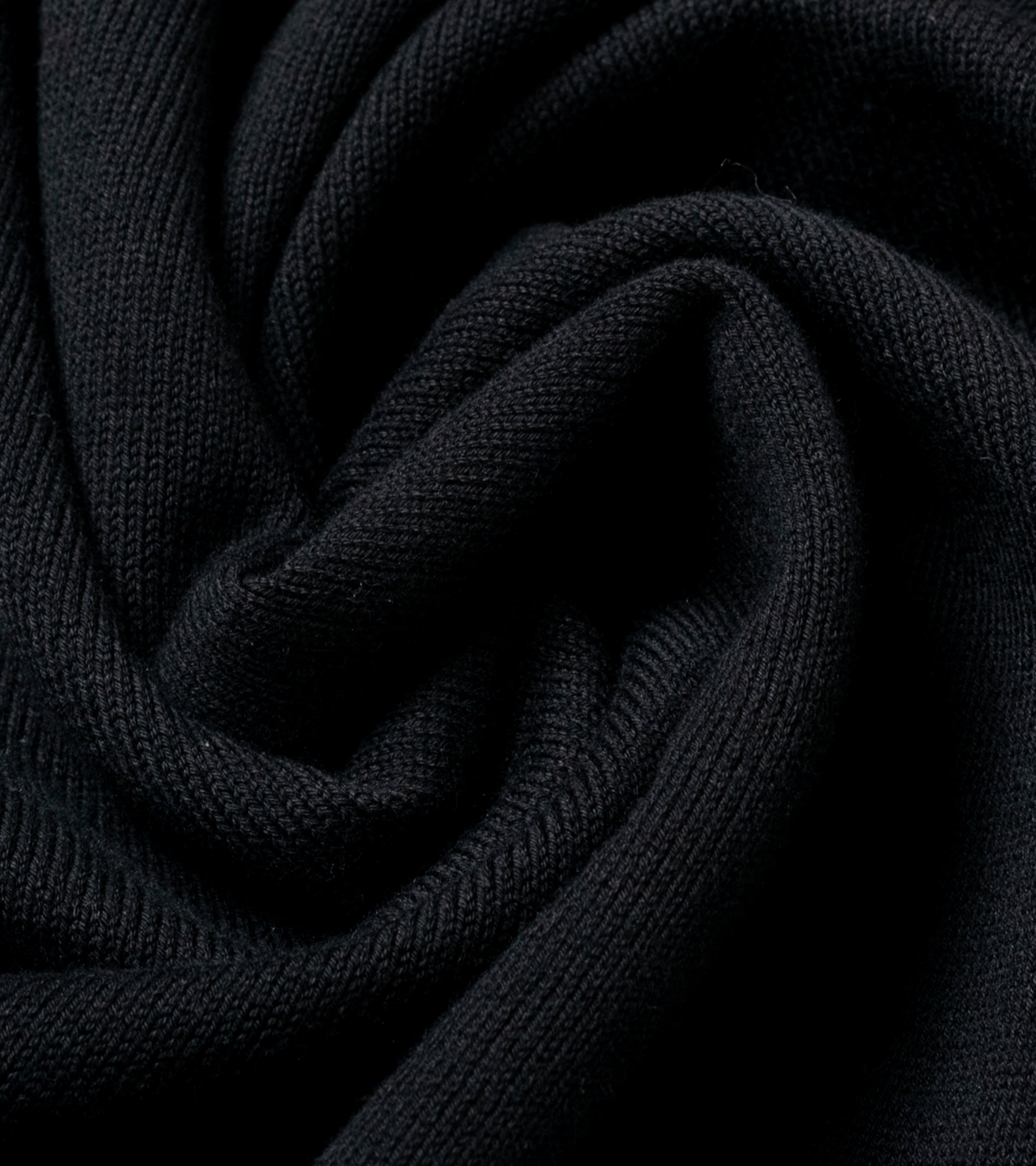Cotton Short Sleeve 'Skipper' Polo Black – Bryceland's