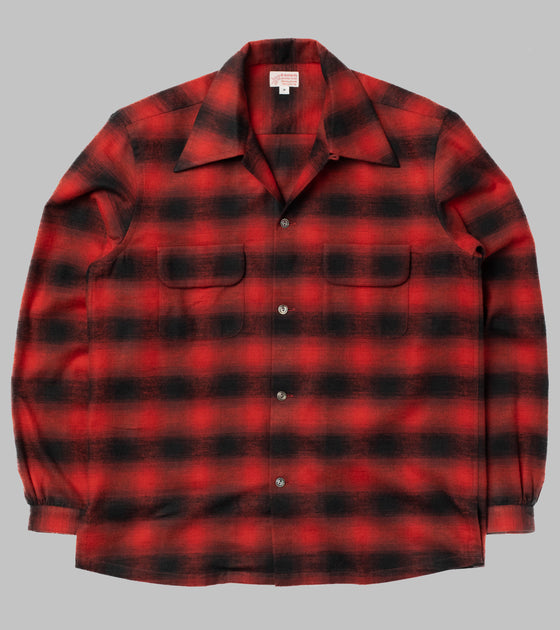 Bryceland's Cotton Sports Shirt Shadow Plaid