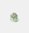 Red Rabbit Oval Repoussé Ring/US 6