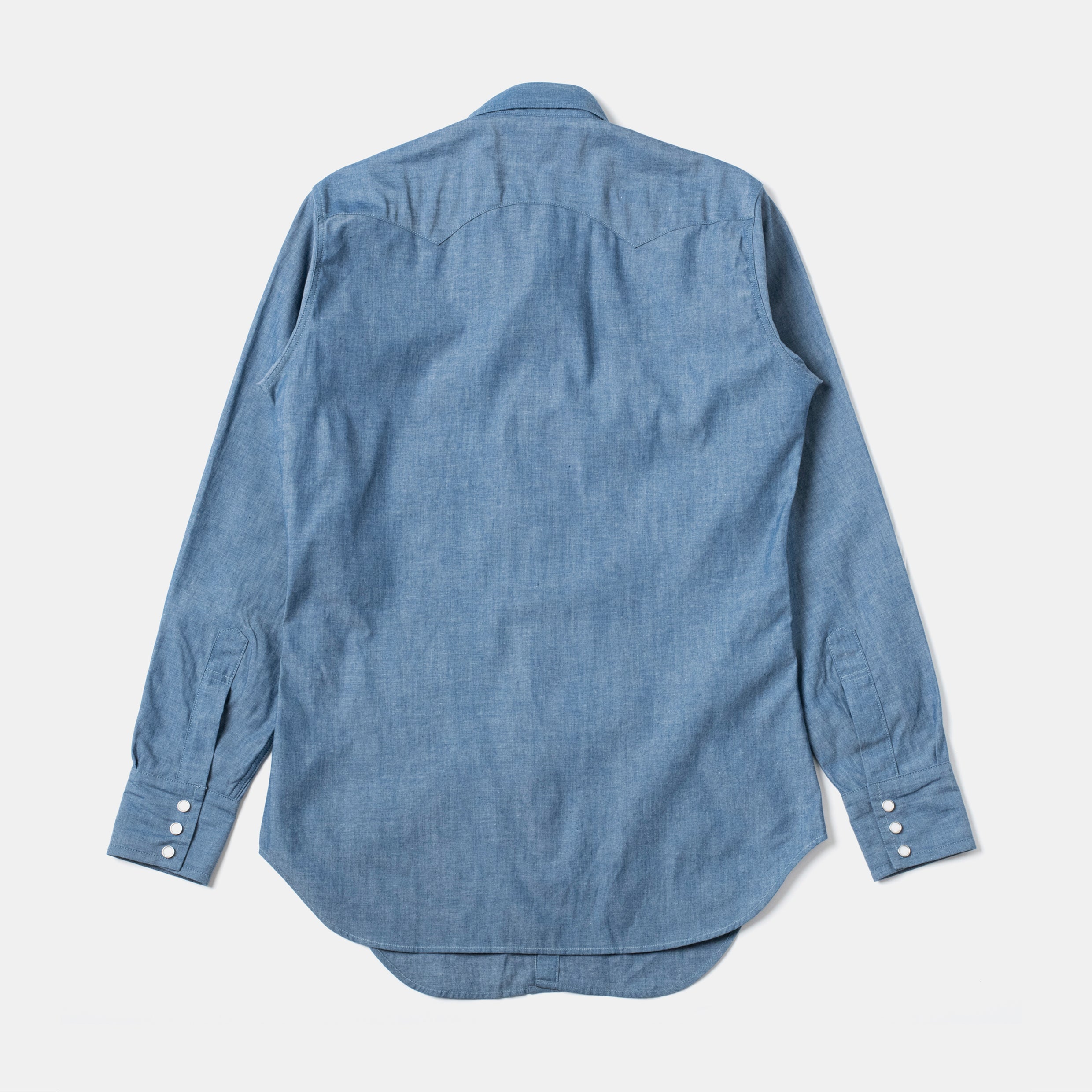 ブライスランズ　Brycelands Sawtooth Westerner Sawtooth Westerner Shirt Chambray | Bryceland's & Co.