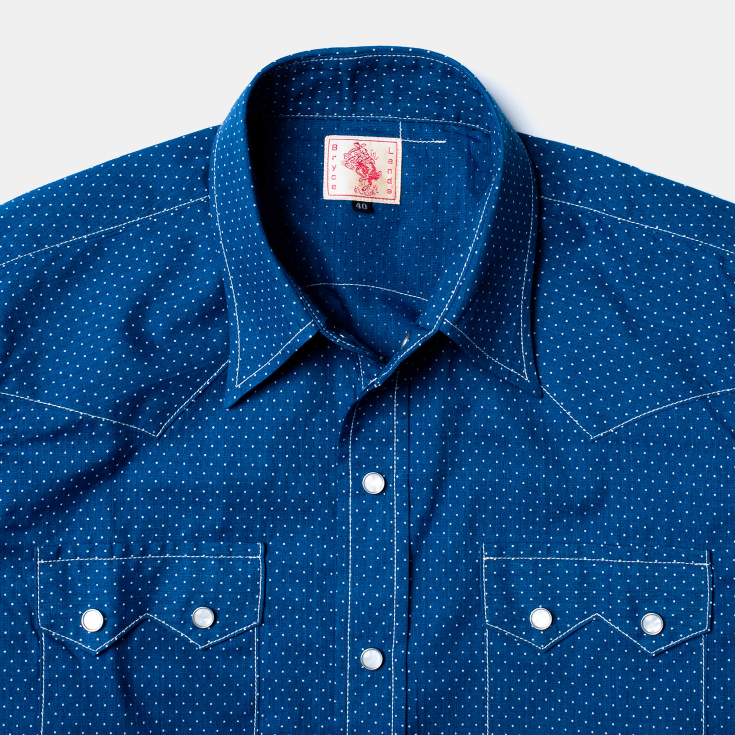 Sawtooth Westerner Shirt Denim | Bryceland's & Co.