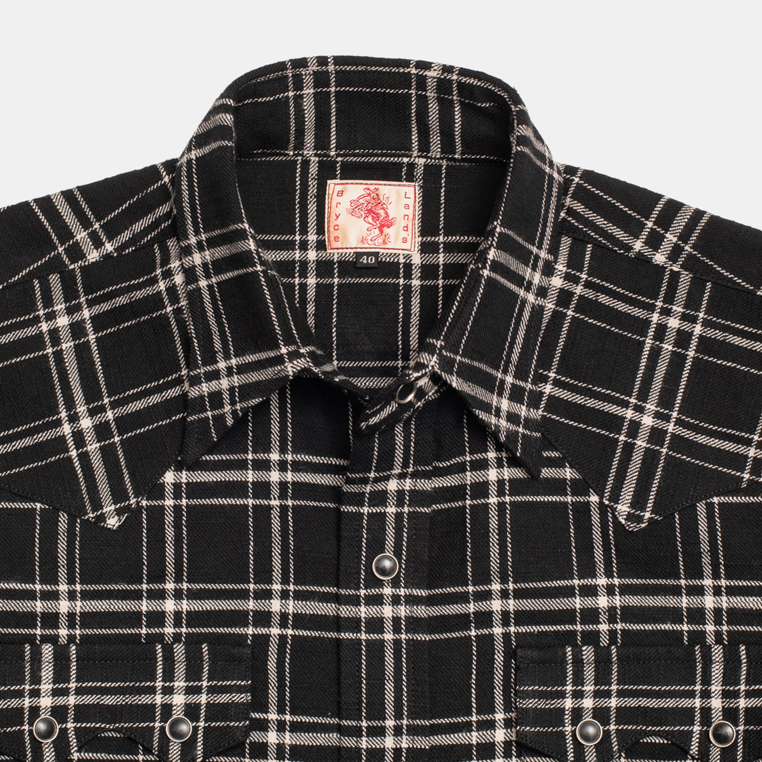 Bryceland’s Sawtooth Westerner White 40 Sawtooth Westerner Shirt White | Bryceland's & Co.