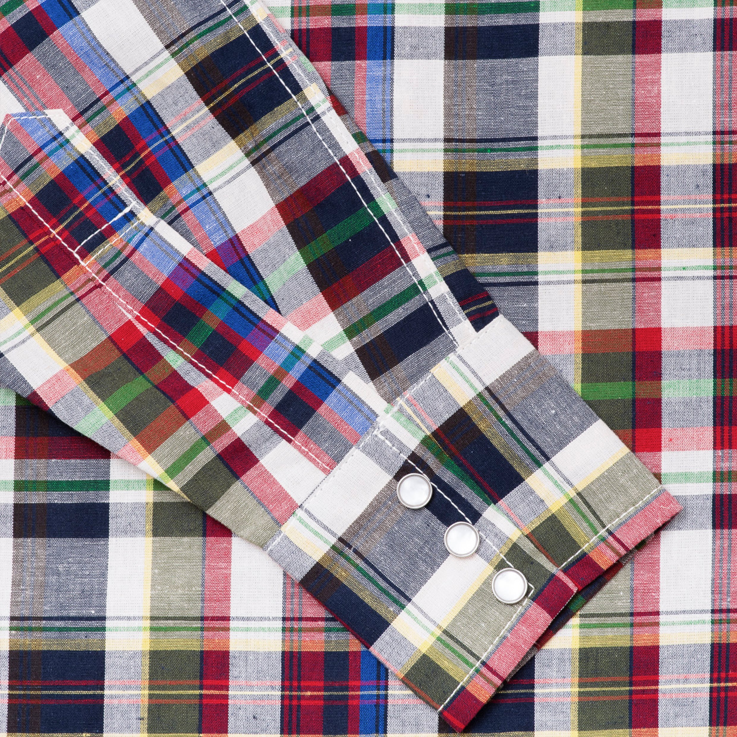 Sawtooth Westerner Shirt Red Checks | Bryceland's & Co.