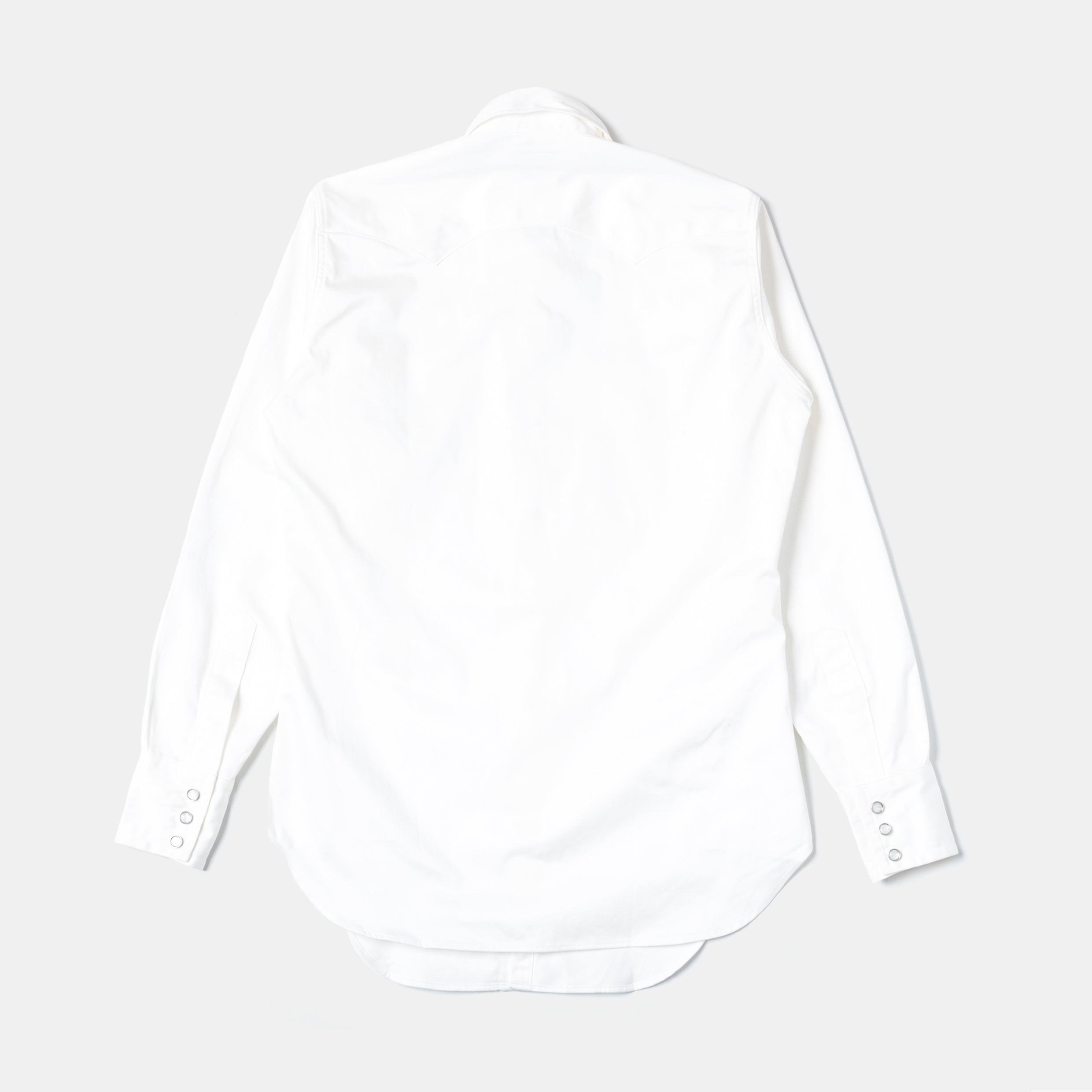 Sawtooth Westerner Shirt White | Bryceland's & Co.