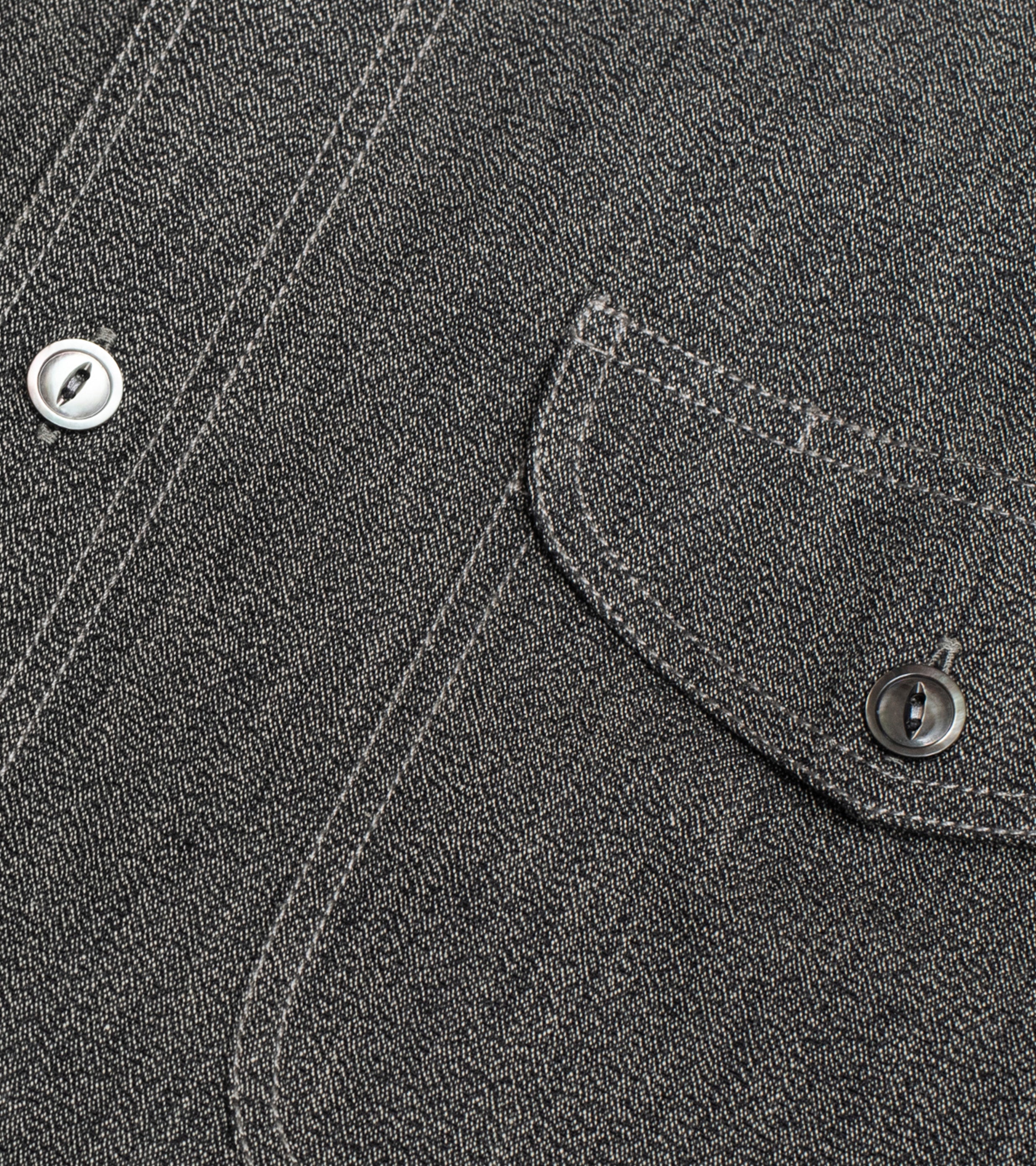 Teardrop Work Shirt Salt & Pepper – Bryceland's HK