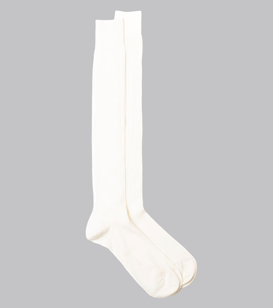 Bryceland's Wool Socks White