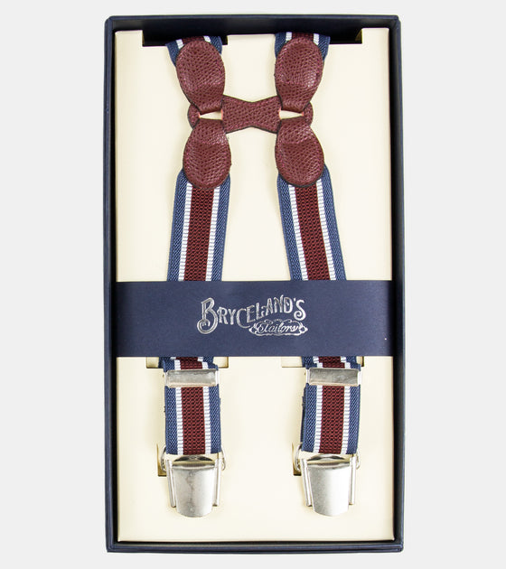 Bryceland's Suspenders Striped  112