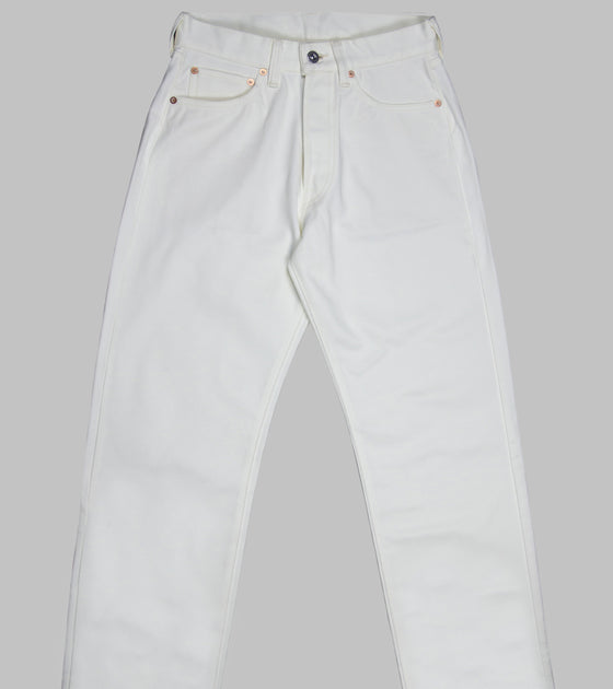 Bryceland's 433 Pique Jeans White