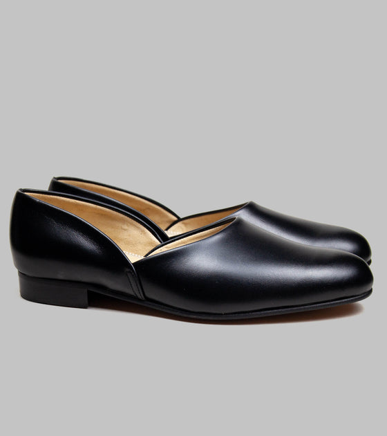 Bryceland's x Bowhill & Elliott Grecian Slippers Black