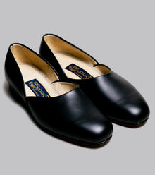  Bryceland's x Bowhill & Elliott Grecian Slippers Black