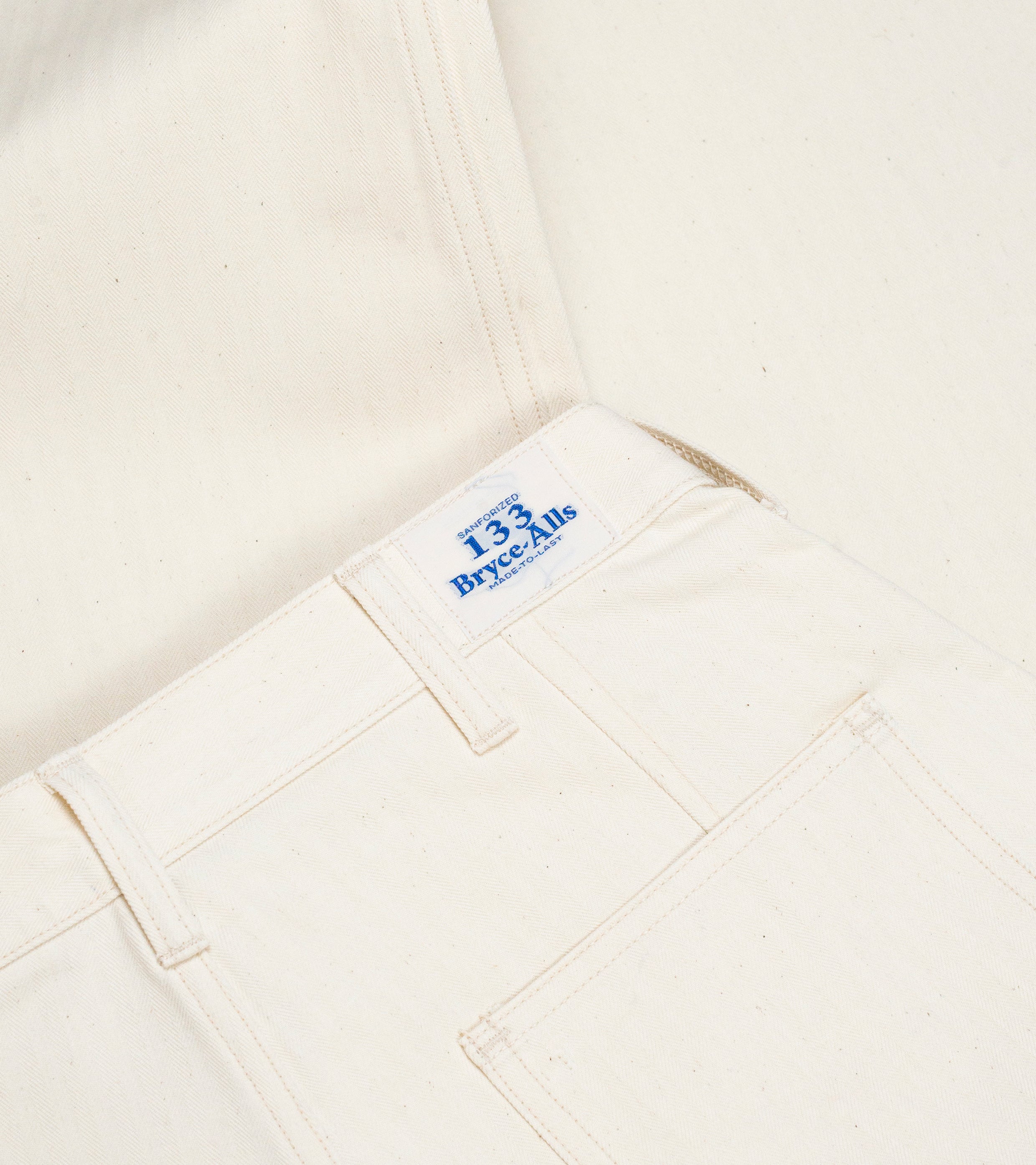 USN Deck Pants Ecru – Bryceland's HK USN Deck Pants Ecru – Bryceland's HK