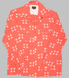 Groovin High Open Collar Shirt Salmon