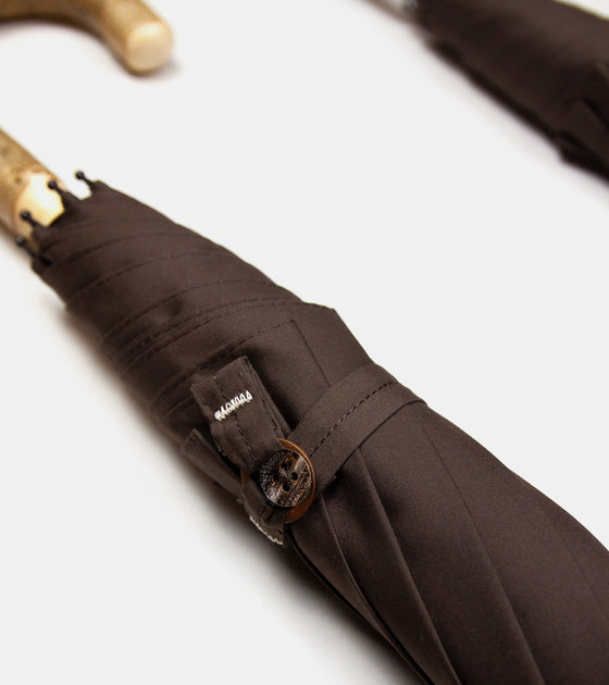 Lockwood Bark Ash Umbrella Brown