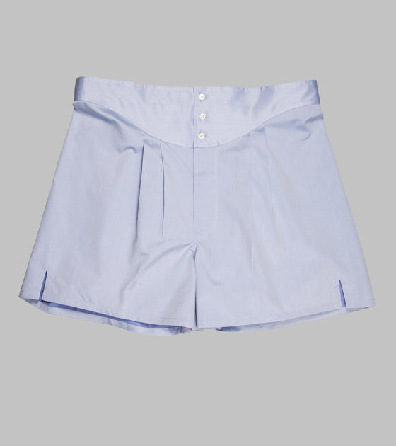 Bryceland's Twill Boxers Light Blue