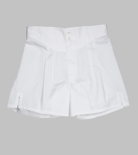 Bryceland's Twill Boxers White