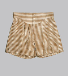  Bryceland's Boxers Gingham Caramel