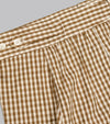 Bryceland's Boxers Gingham Caramel