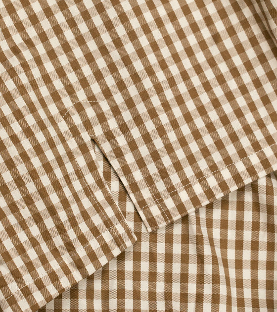 Bryceland's Boxers Gingham Caramel