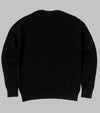 Bryceland's Cable-Knit Crewneck Pullover Black