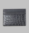 Bryceland's Porosus Card Case Dark Gray